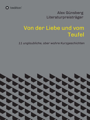 cover image of Von der Liebe und vom Teufel